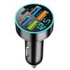 PD + QC 3.0 Fast Charging Car Phone Charger Adapter 4 Ports Usb Car Charger Type C PD35W Quick Charge 3.0 Car Charger