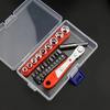 22 In 1 Dual-purpose Wrench, Ratchet Screwdriver, Positive and Negative Hexagonal Plum Blossom Multifunctional Maintenance Screwdriver Tool