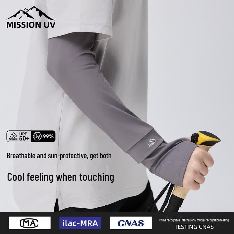 MISSION Men s UV Ice Silk Cooling Arm Sleeves