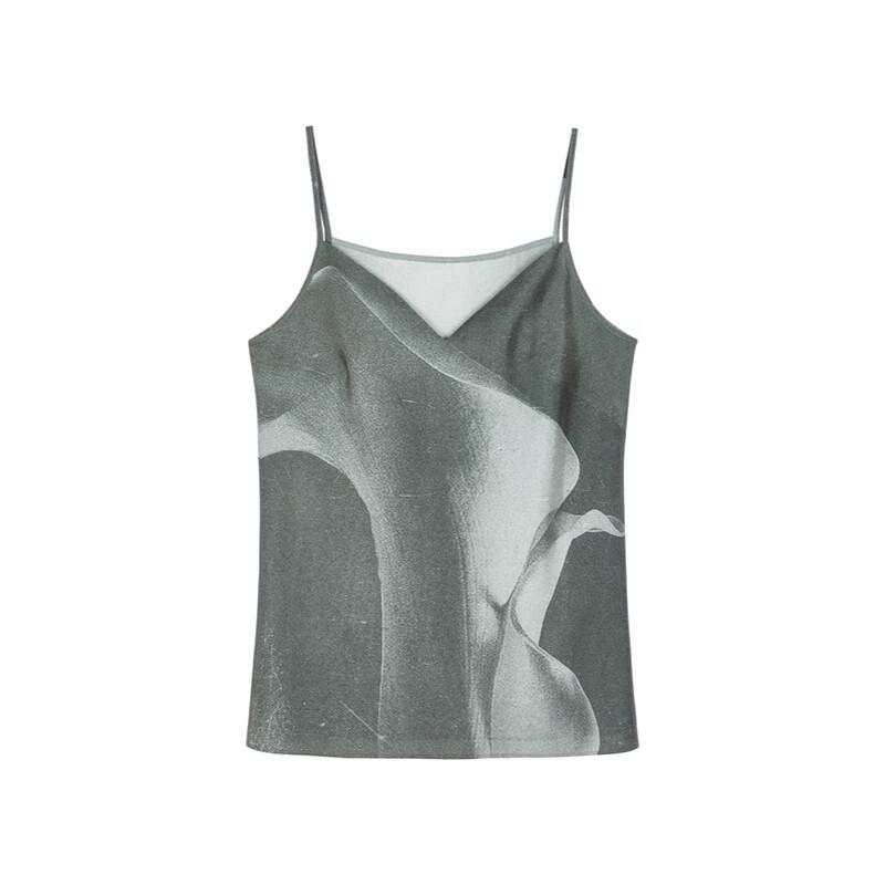 LESS 2024 Spring Mulberry Silk Sleeveless Top