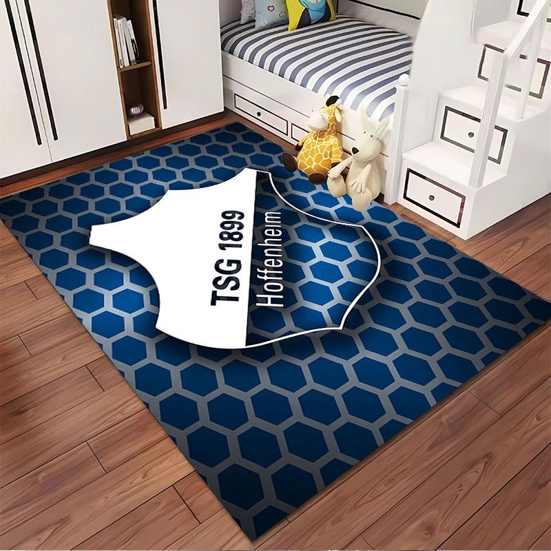 TSG 1899 Hoffenheim Logo Carpet suitable as a non-slip mat for the living room or bedroom sofa