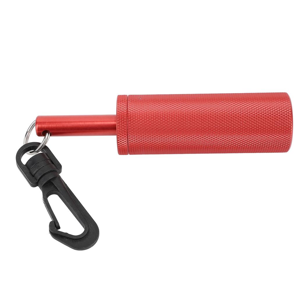 Underwater Shaker Aluminum Anti Slip Texture Steel Balls Included with 360 degrees    Hook Signal   Diving Stick for   Diving