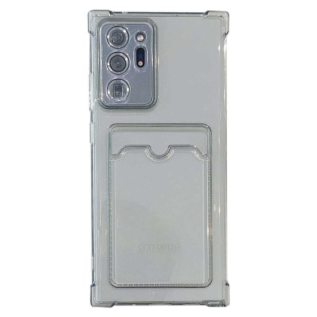 Four Corners Anti-drop Simple Card TPU Transparent Soft Case Samsung S11Ultra/S11FES11 + A11/A11