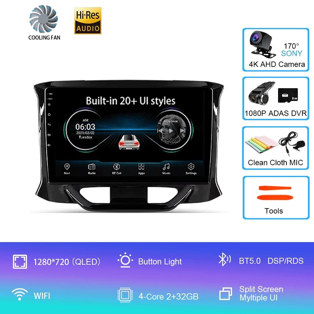 Android 14 Car Radio For LADA Xray X ray 2015 - 2019 Multimedia Video Player Navigation stereo GPS No 2din 2 din dvd