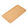 Bathroom Vanity Tray Cosmetics Storage Makeup Organizer Rectangular Bamboo Wood Modern Home Decor