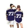 Unisex Casual Loose Fit American High Street Basketball Jersey T-shirt