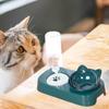 Cat Bowls Automatic Pets Feeder Food Dispenser