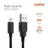 Cable - SUBTEL - System Connector - 1m - Data Transfer - Charge - Black