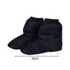 Indoor Pair Winter Down Slippers Bootie Shoes Footwear