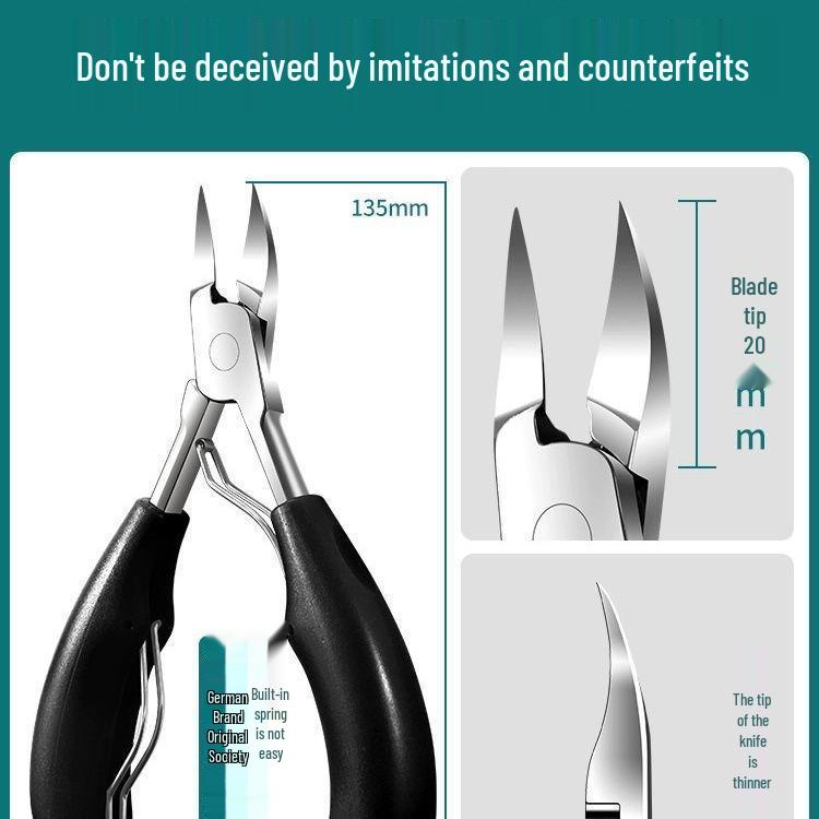 Eagle-Beak Pliers Toenail Care Set - Ingrown Nail Clippers & Pedicure Tool