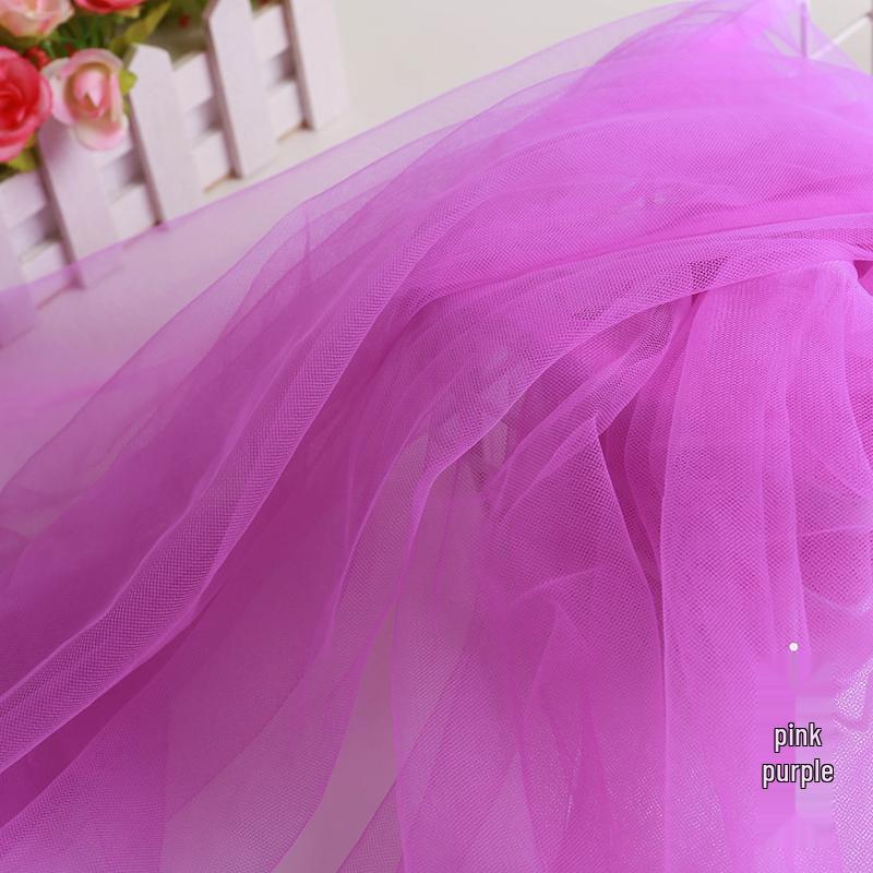 Fairy Mist Tulle Fabric: Soft Handmade Lace Veil for DIY, Clothing & Crafts