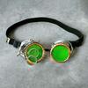 Ausgefallene Steampunk-Brille Foto-Requisite Farbige Punk-Brille Kostüm Gothic-Mode Unisex-Brille