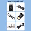 High Temperature Resistant Soldering Station Double Digital Display Adjustable 100°C To 450°C for Extended Use