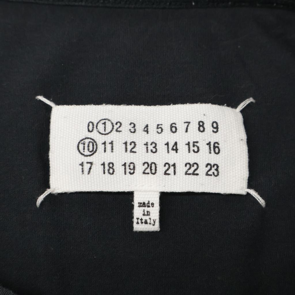Maison Margiela 23Stainless Steel S50GC0684 Calendar Graphic Logo T-Shirt Tops XL grayUsed