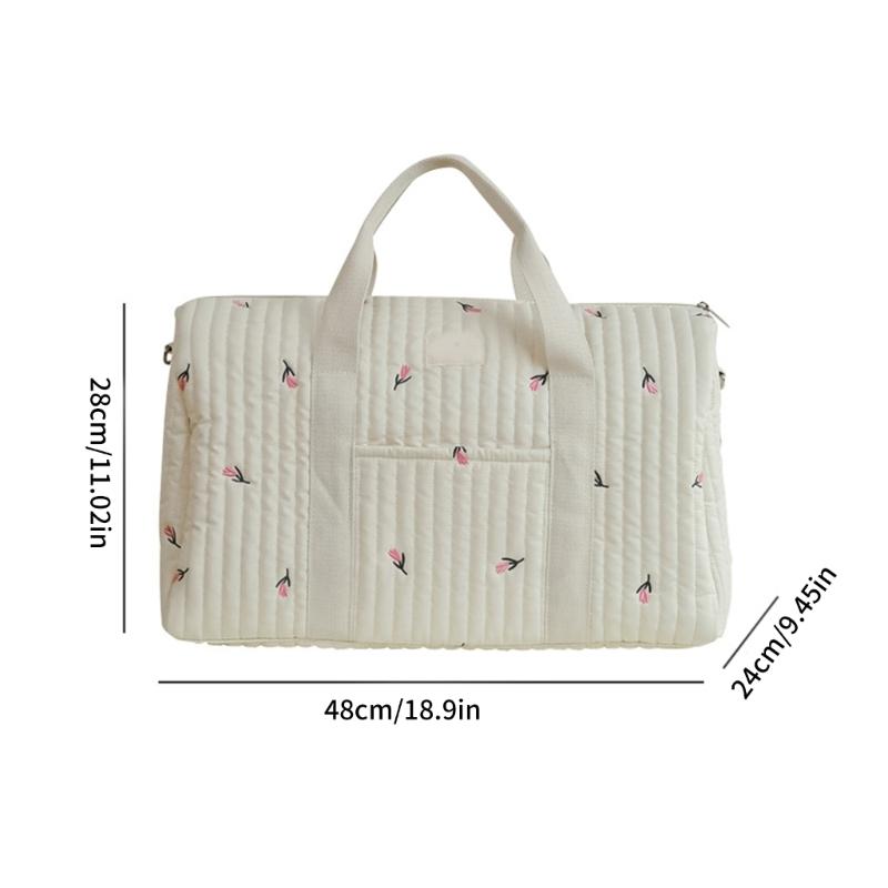 Multifunctional Mummy Bag Diaper Shoulder Bag Large Capacity for Baby Essential Stylish Modern Women Handbag