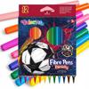 Colorino Football Marker Pens 12 Colors