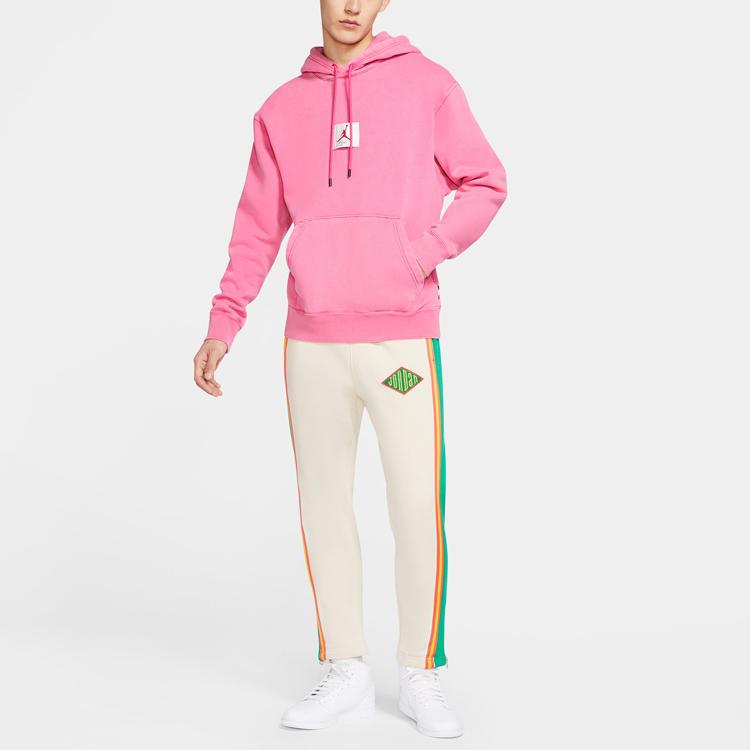 Jordan Fleece-Lined Pullover Hoodie Men Hoodies Watermelon-Red CK6469-630