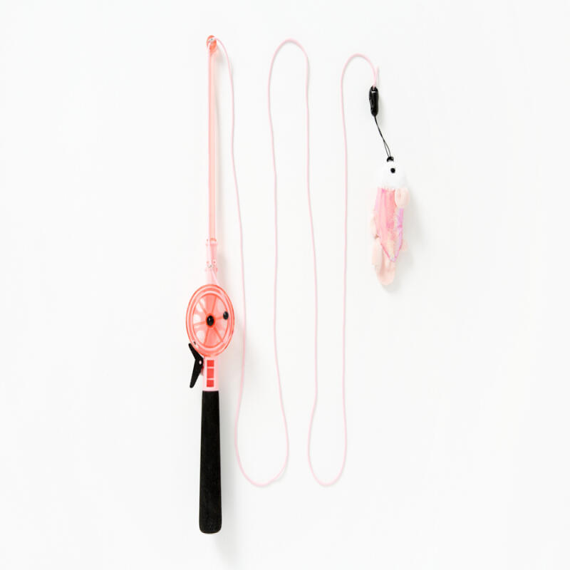 Cat Fishing Rod Pink Fish (26028152)