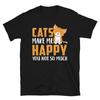Cats Make Me Happy Cute Cat Funny Animal Kitty Cats T-Shirt