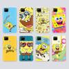 Прозрачный чехол для Samsung A04 A14 A23 M33 M53 Realme 10 9 C35 C55 VIVO X80 Infinix Hot 30 Note 11 Tecno Spark 8P Pro S-39 Lovely Spongebob