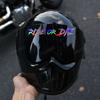 RIDE OR DIE Pink Laser Motorcycle Helmet Stickers Waterproof for Motorbike Fairing Fuel Tank Front Fork Scooter Vinyl Decals