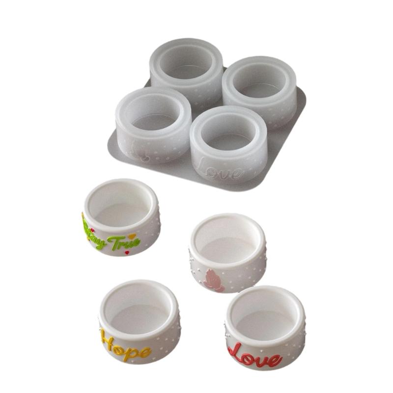 

Sturdy Silicone Mould For Four Candle Cups Ideal For Crafting Wedding Decorations And Table Centerpieces