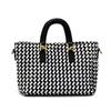 Summer Casual, Versatile Large-capacity Tote Handbag, Hand-woven Bag, Simple Three-piece Set, Single-shoulder Crossbody Bag
