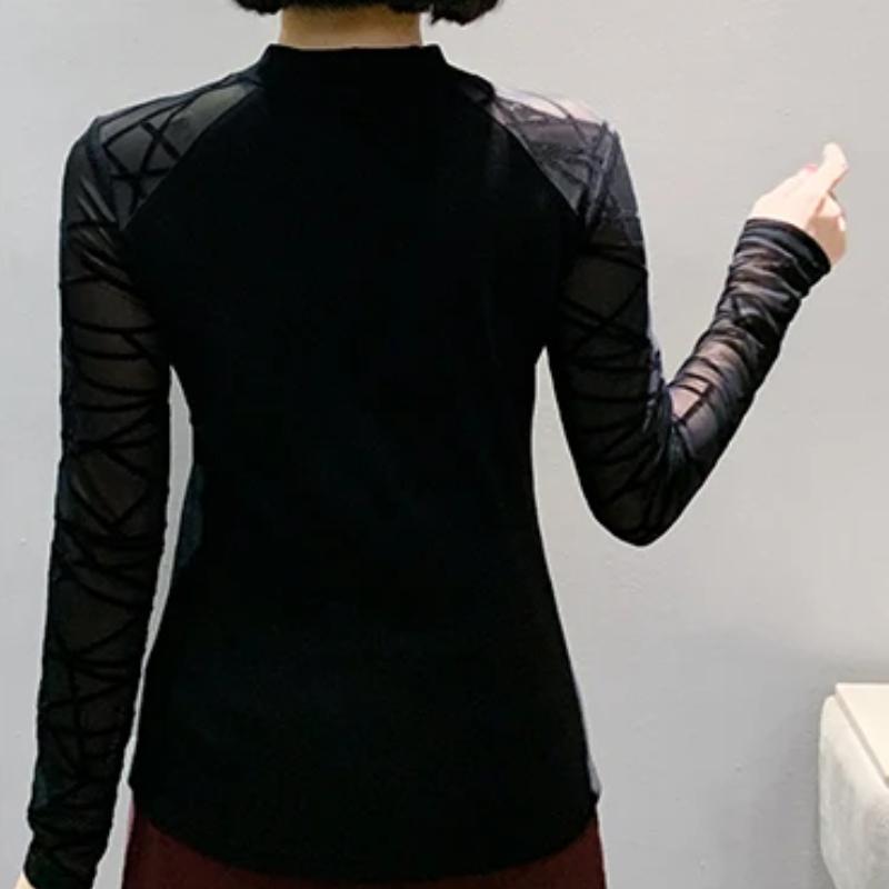 Spring Autumn Classic Butterfly Hot Diamonds T-Shirt Sexy Women Cotton Tees Fashion Streetwear Girl Tops Shirts