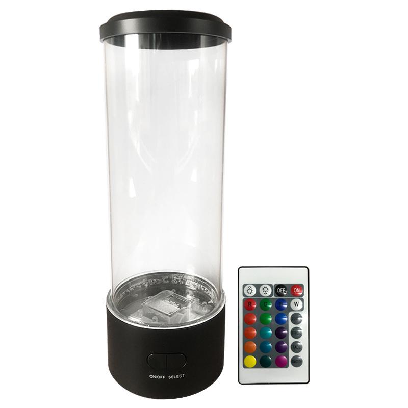 Color-Changing USB Jellyfish LED Lamp - Creative Cylindrical Night Light