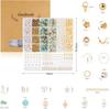 Amazonite Jewelry DIY Set: Fashion Beads for Bracelets & Necklaces
