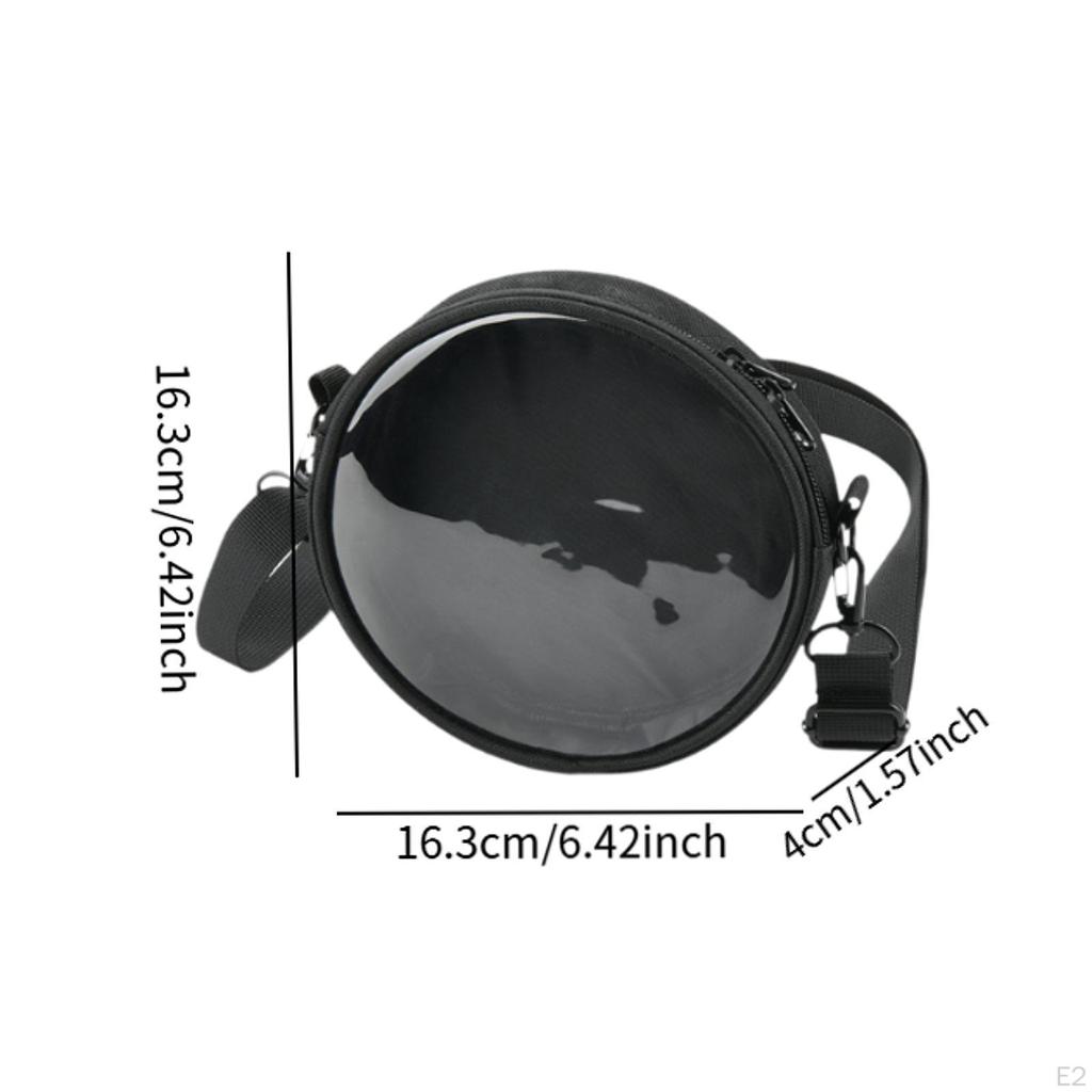 CD-Player Tragbarer Fall Aufbewahrungstasche Tragetasche Aufbewahrungshalter Verstellbarer Schultergurt