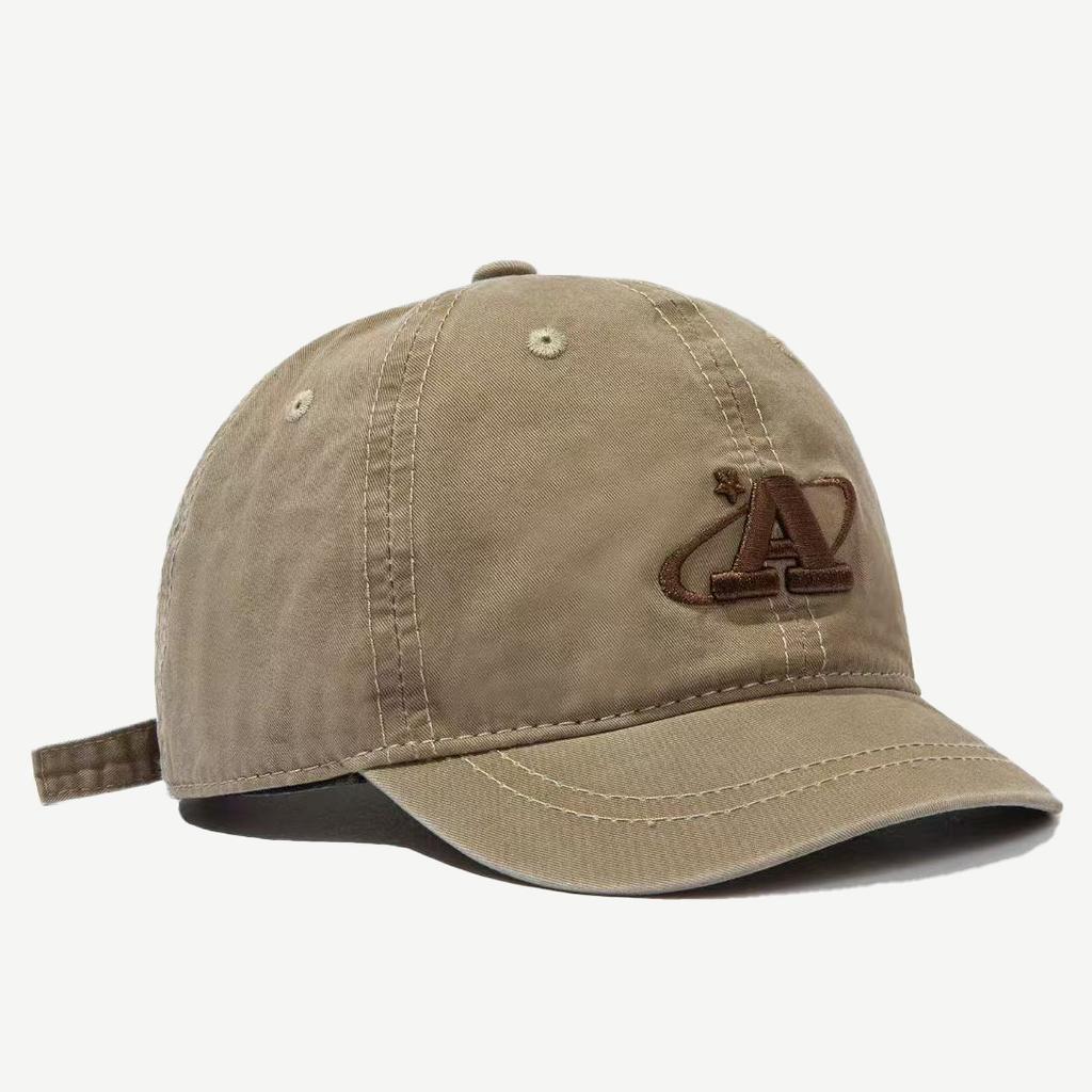 Short-brimmed Baseball Cap, Unisex, Hip-hop Style, with an A-shaped Design