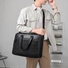New Men's Laptop Bag One Shoulder Crossbody Large Capacity File Bag Gifts Fashion Men's Briefcase