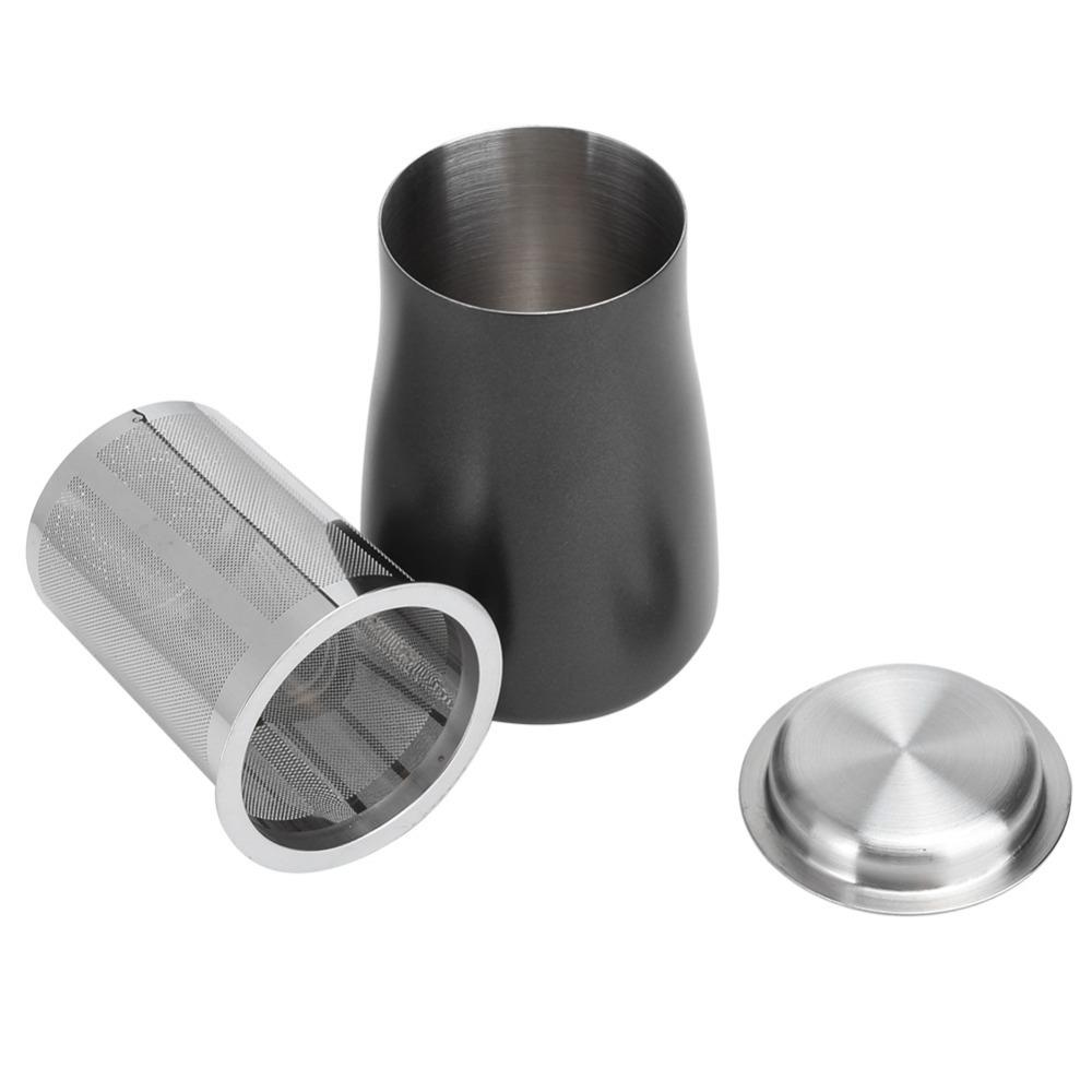 Black Color Coffee Powder Sifter 304 Stainless Steel Stainless Steel Sifter Coffee Making