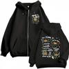 Rocky Amaze Projesi Hail Mary Kitabından İlham Alan Komik Fermuarlı Kapüşonlu Sweatshirtler Erkek Kadın Moda Kapüşonlular Montlar Ceket
