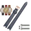 For Garmin Genuine Genuine Leather Strap for Women Lily Notch Watchband Series Intelligent Sports Soft Plain Watch Band 14mm