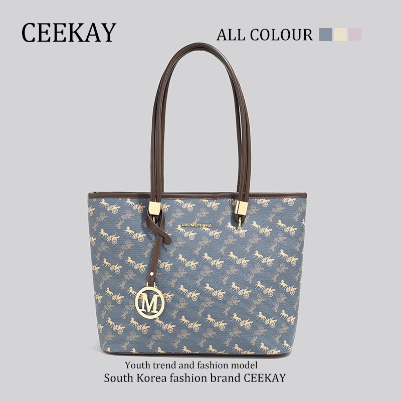 

Ceekay Genuine Goods Fancy Fall and Winter Simple Big Bag Dark blue