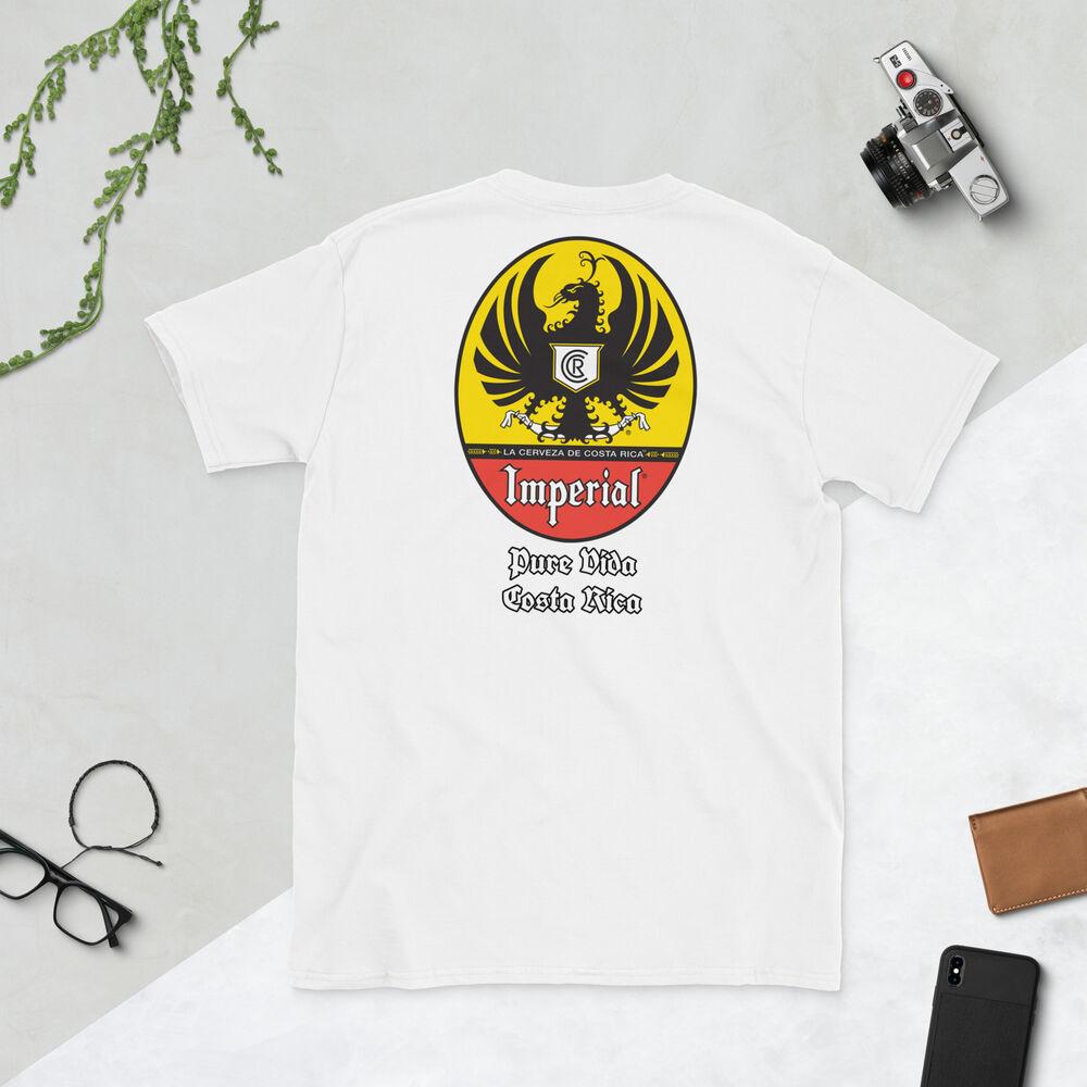 

Cerveza Imperial Pure Vida Vintage T-Shirt Front Back Print XL