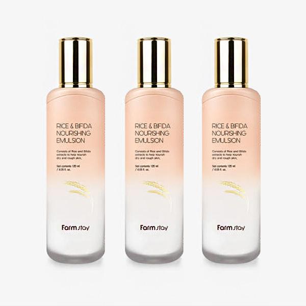 FARM STAY Rice & Bifida Nourishing Emulsion (3 Options)