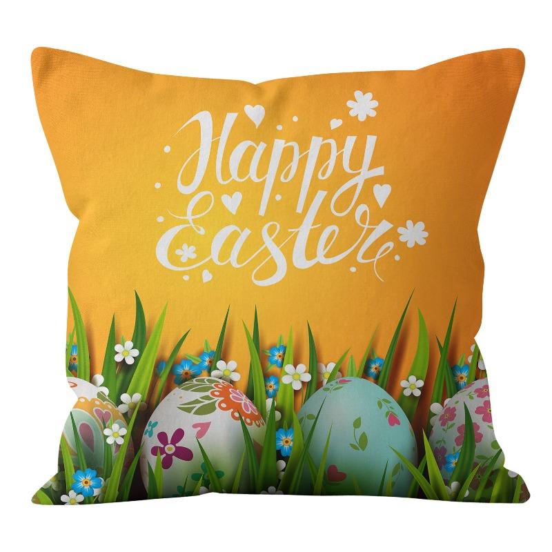 Easter Bunny Pillow Cover Home Pillow Cushion Cover