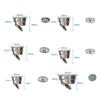 Hair Catcher Stainless Steel Floor Drains Trap Bathtub Ground Leakage  Kitchen Bathroom Hotel