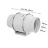 4/6/8 Inch Window Ventilation Fan Industrial Exhaust Fan Kitchen Toilet Ventilation Duct Fan Mute and Powerful Extractor Fans
