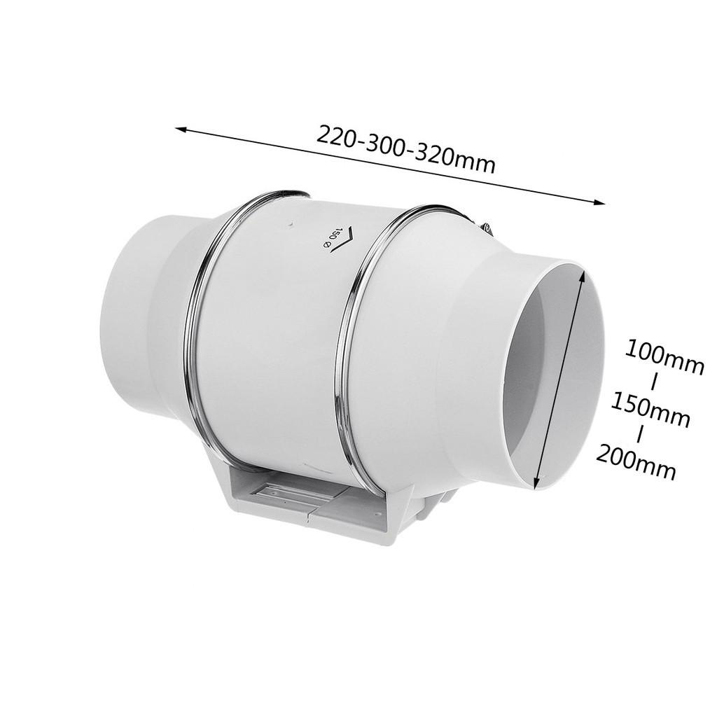4/6/8 Inch Window Ventilation Fan Industrial Exhaust Fan Kitchen Toilet Ventilation Duct Fan Mute and Powerful Extractor Fans
