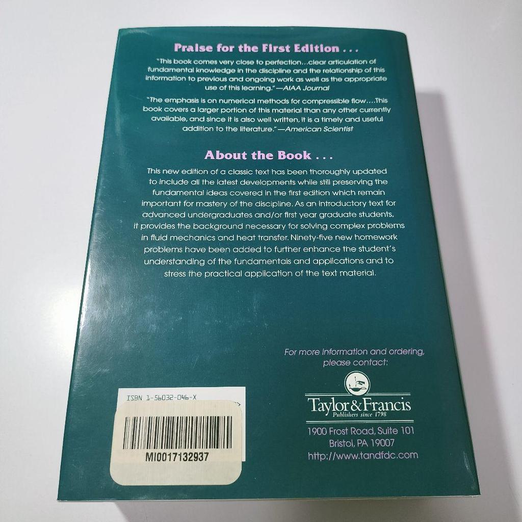 [USED] Computational Fluid Mechanics and Heat