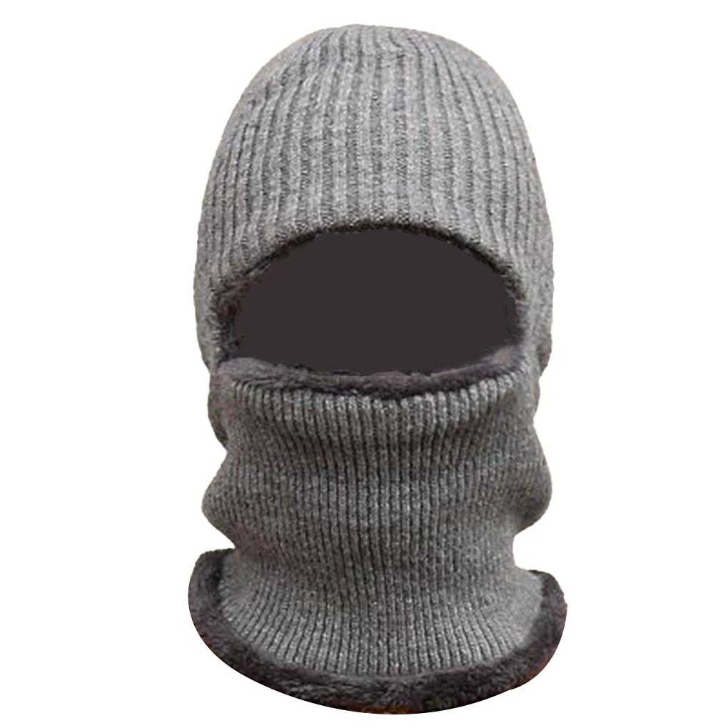 Balaclava Face Cover Fleece Dustproof Windproof Neck Warmer Thermal Breathable Ski Cold Weather Gifts for Men