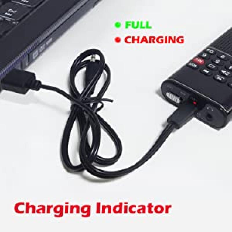 Mini Portable Pocket FM Radio Handheld MP3 Walkman with Recorder Rechargeable 500mAh Battery for Hiking Walking Camping