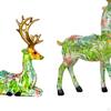 1 Dekorationszubehör Modell Rentierfiguren Skulptur für Schreibtisch