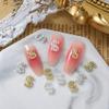 10Pcs Dollar Sign Nail Art Charms 3D Alloy Shiny Usa Money Sign Nail Decoration Luxury Manicure Diy Accessories