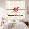 Liverpool Custom Your Name Wall Decor Tapestry Art For Pet Memorial Birthdaywedding Party Backdrop Family Gift