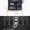 1080P HD Night Vision Car Driving Recorder 3-Channel Camera Video Recorder DVR Black Box Dual Lens with Rearview Camera HD Reversing Image